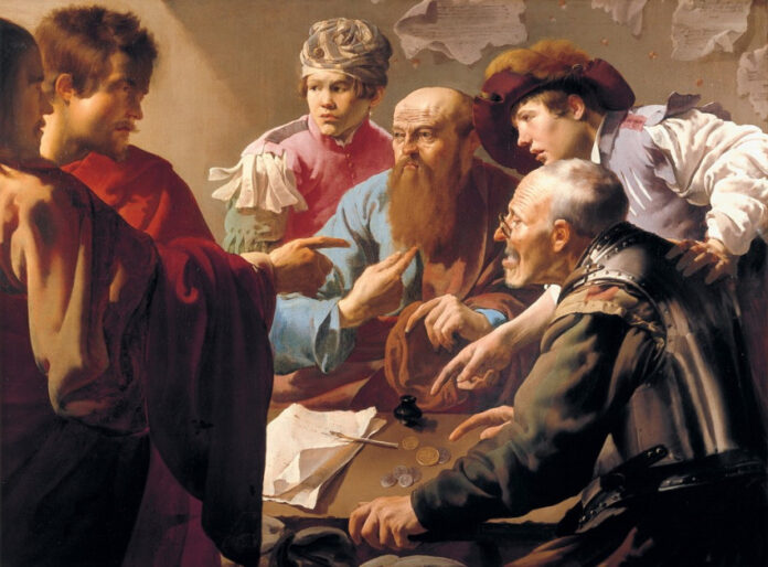 Brugghen_Hendrick_ter_-_The_Calling_of_St._Matthew_-_1621_resize_91c7edb4e8a36a6447a1400cc642bdec